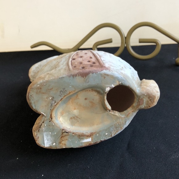 Rabbit Standing Statue Pottery Home Decor - Picture 7 of 8